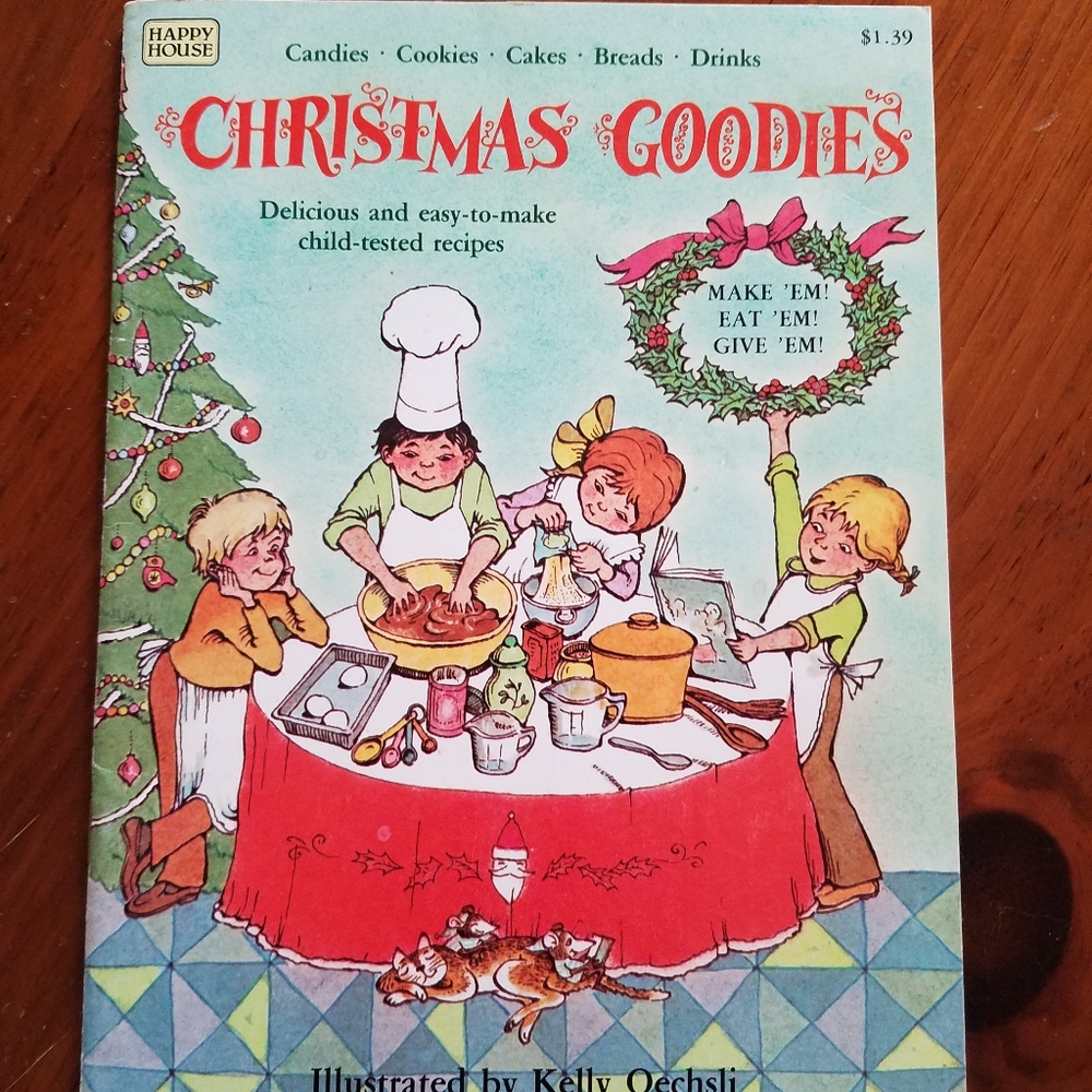 Christmas Goodies Childrens Cookbook